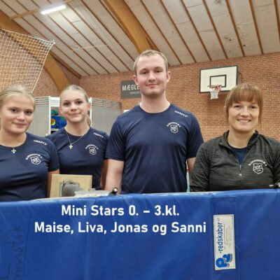 Mini Stars 0. - 3. kl. - Maise, Liva, Jonas og Sanni